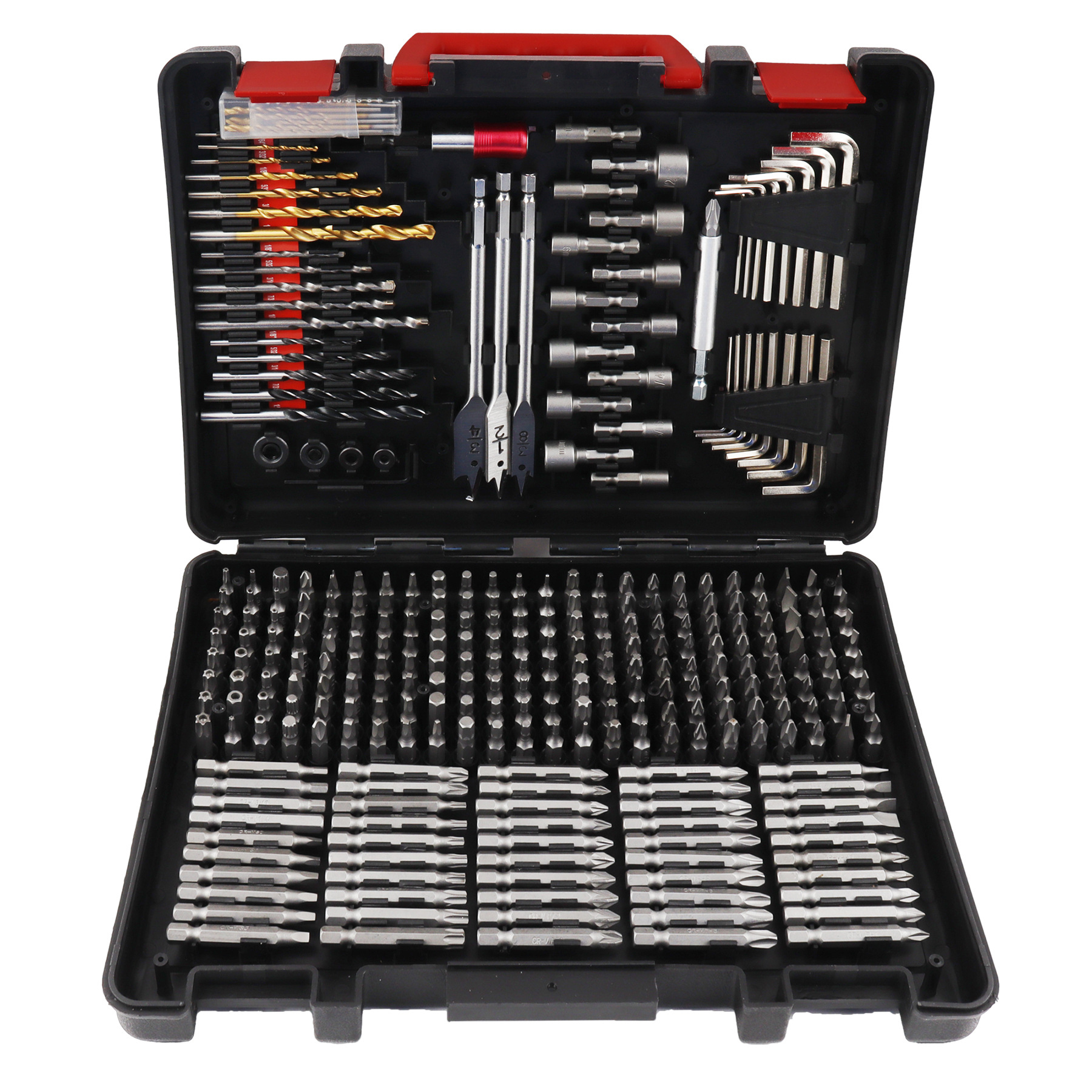 Drill Bit Set - Multi Functional Manual Tool Set 318pc