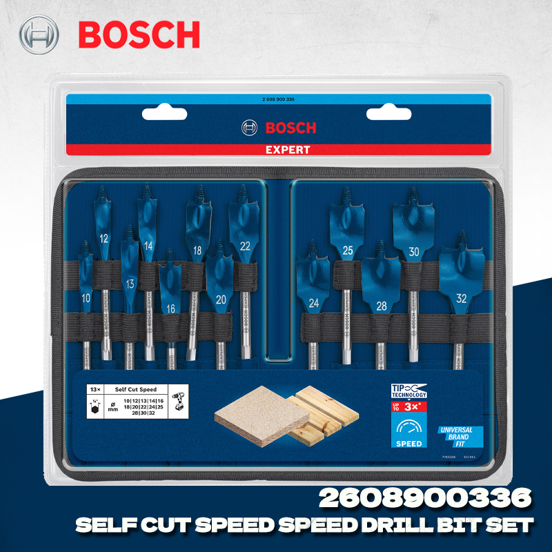 Drill Bit Set - BOSCH 2608900336 EXPERT Self Cut Speed