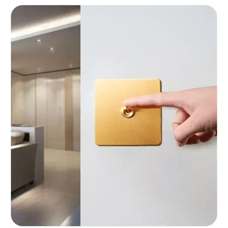 Wall Light Toggle Switch Gold  - đánh giá và giá Home Improvement Years