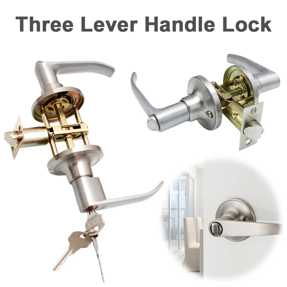 Door Lever Lock Stainless Stee - đánh giá và giá Door Knob Replacement