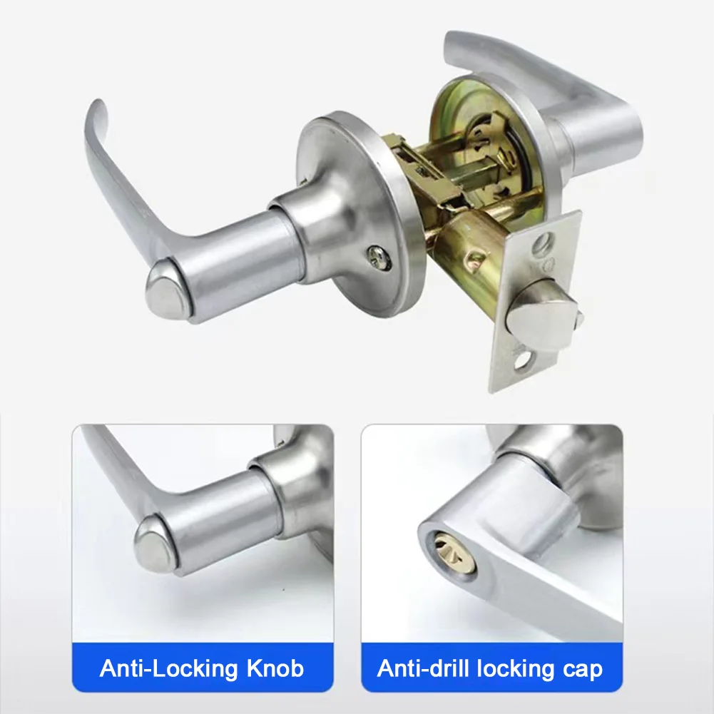 Door Lever Lock Stainless Stee - đánh giá và giá Door Knob Replacement