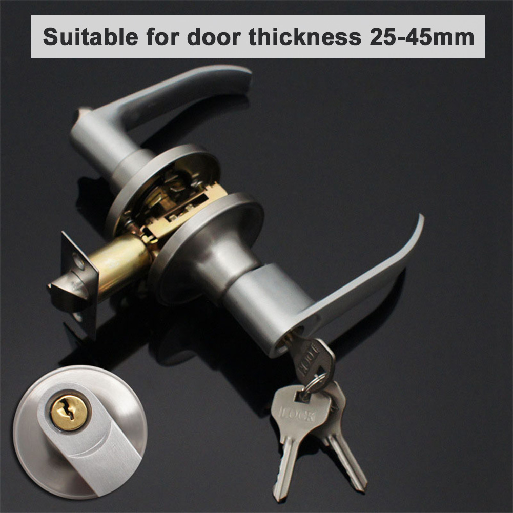 Locking Door Handle Stainless  - đánh giá và giá Door Knob Replacement
