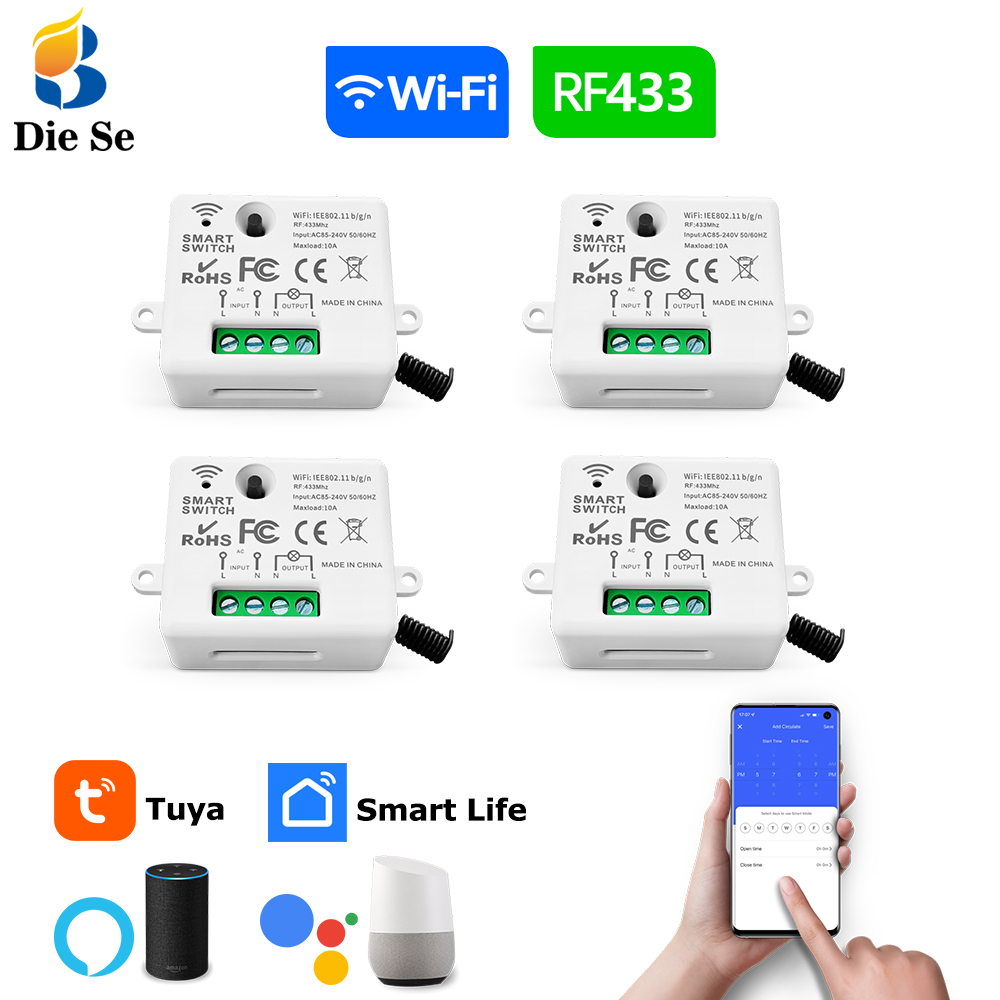Tuya WiFi Smart Light Switch 4 - đánh giá và giá Home Improvement Years