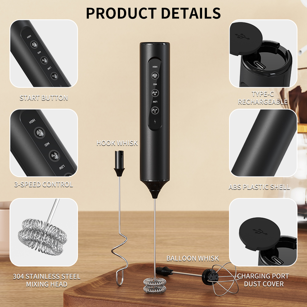 3 in 1 Electric Handheld Milk  - đánh giá và giá Home Improvement And Tools