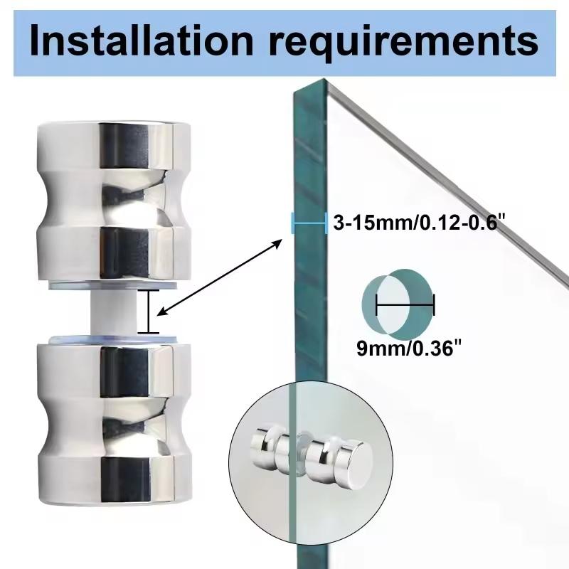 Stylish Shower Glass Door Hand - đánh giá và giá Door Knob Replacement