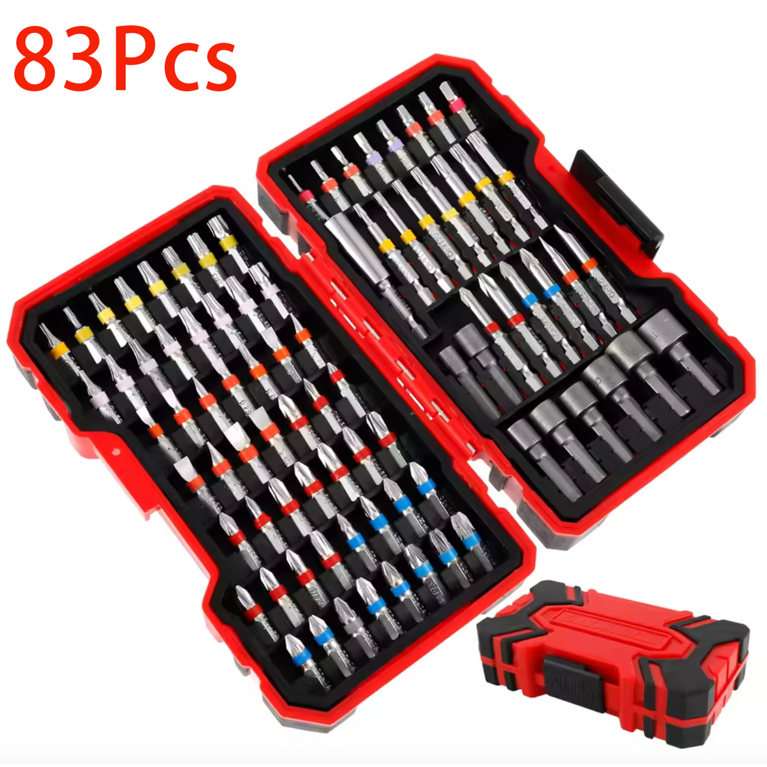 83Pcs Screwdriver Bit Set Impa - đánh giá và giá Drill Bit Set
