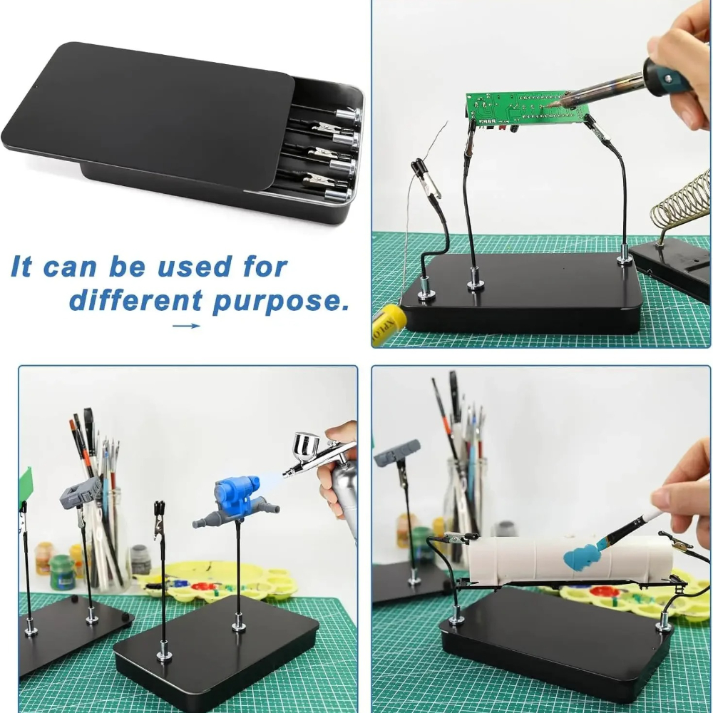 Model Painting Stand Base Hold - đánh giá và giá Spray Paint Primer
