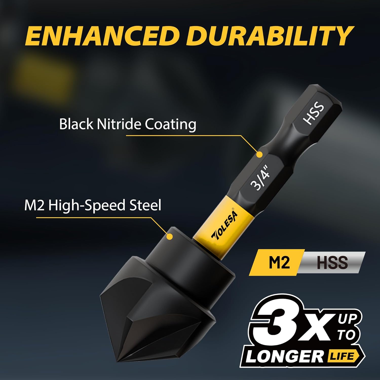 5-Piece 82° Countersink Drill  - đánh giá và giá Drill Bit Set