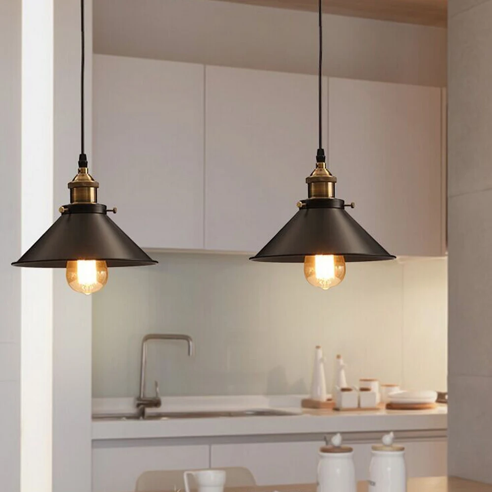 American retro LED E27 Pendant - đánh giá và giá Home Improvement Years