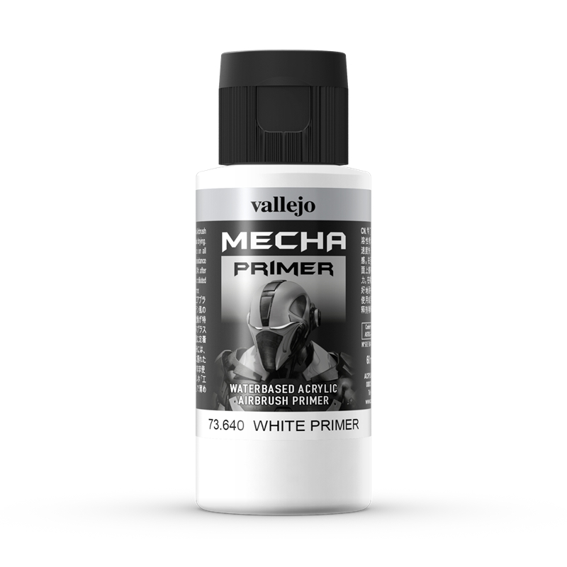 Vallejo Mecha Primer 17/60/200 - đánh giá và giá Spray Paint Primer