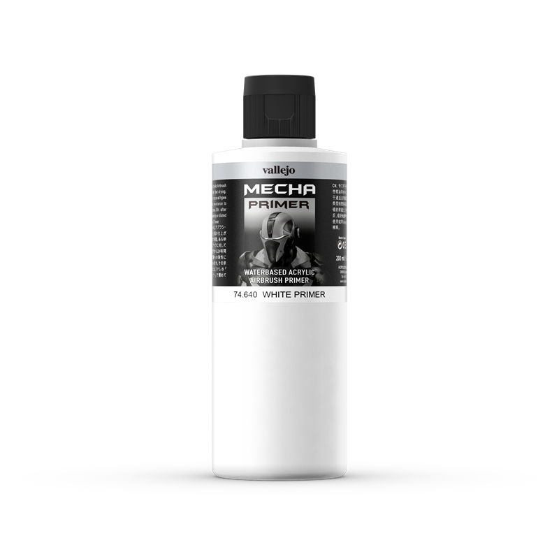 Vallejo Mecha Primer 17/60/200 - đánh giá và giá Spray Paint Primer