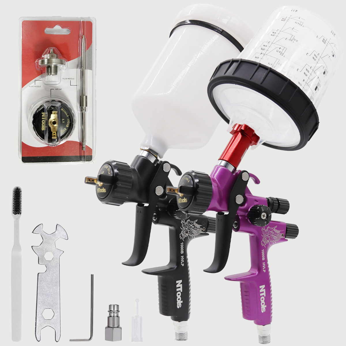 1.3mm Paint Spray Gun And 1.4m - đánh giá và giá Spray Paint Primer