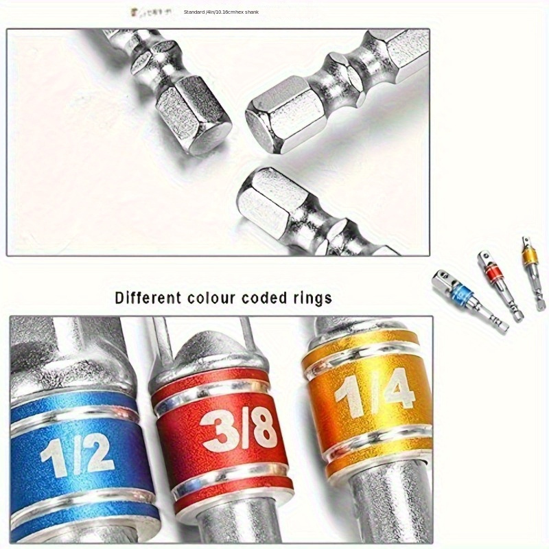 1/4 Inch Drive Hex Socket Set  - đánh giá và giá Drill Bit Set