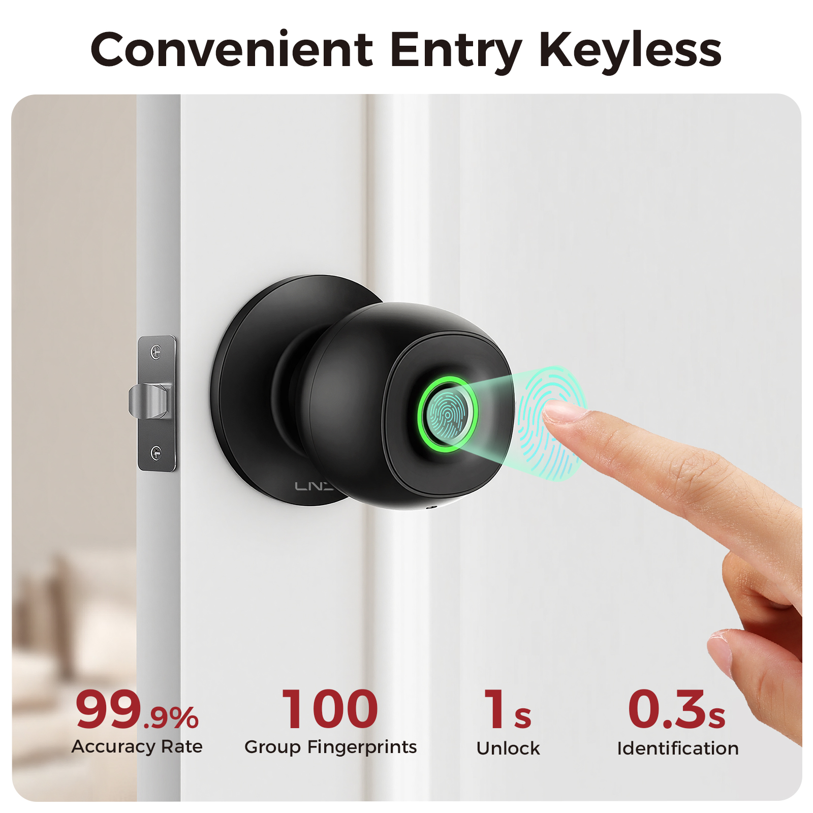 Fingerprint Door Lock Smart Ke - đánh giá và giá Door Knob Replacement